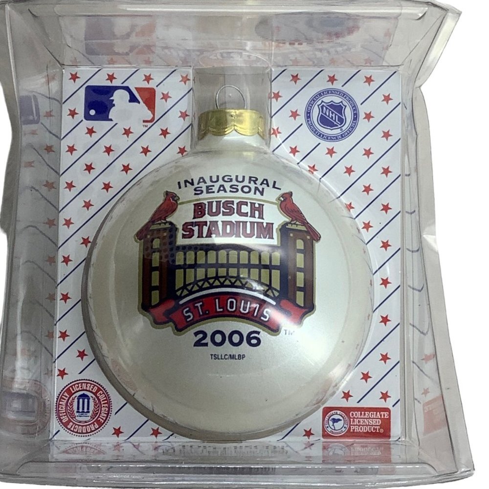 MLB Sports Collector 2006 Busch Stadium St. Louis Cardinals‎ Baseball Ornament
